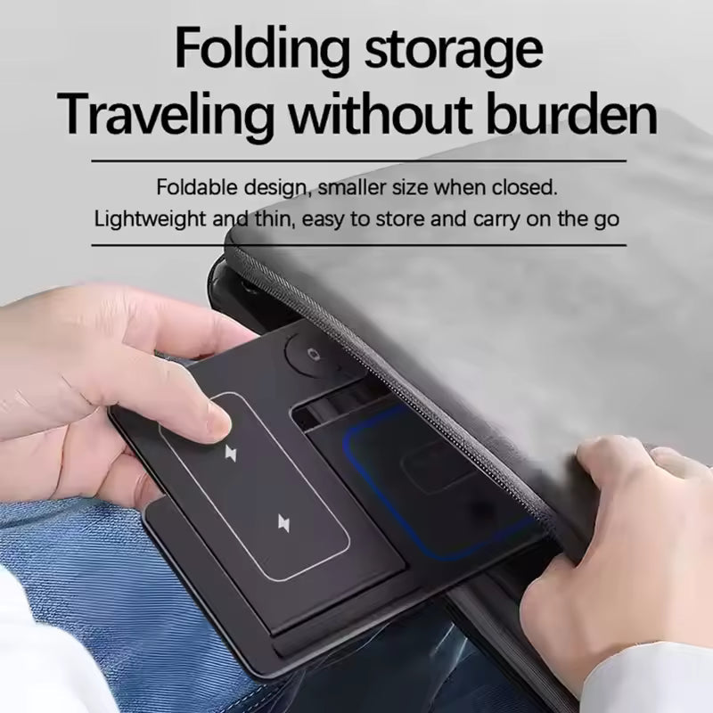 Wireless charging station 3 in 1