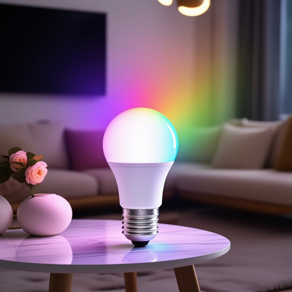 Smarte RGB LED Glühbirne
