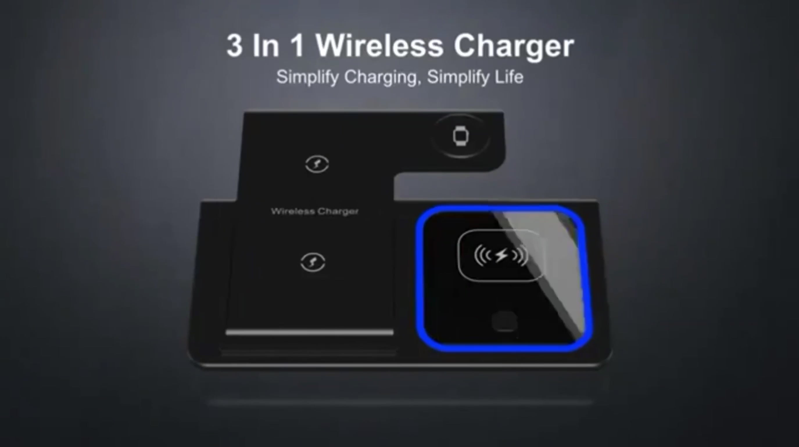 Wireless Charging Station 3 in 1